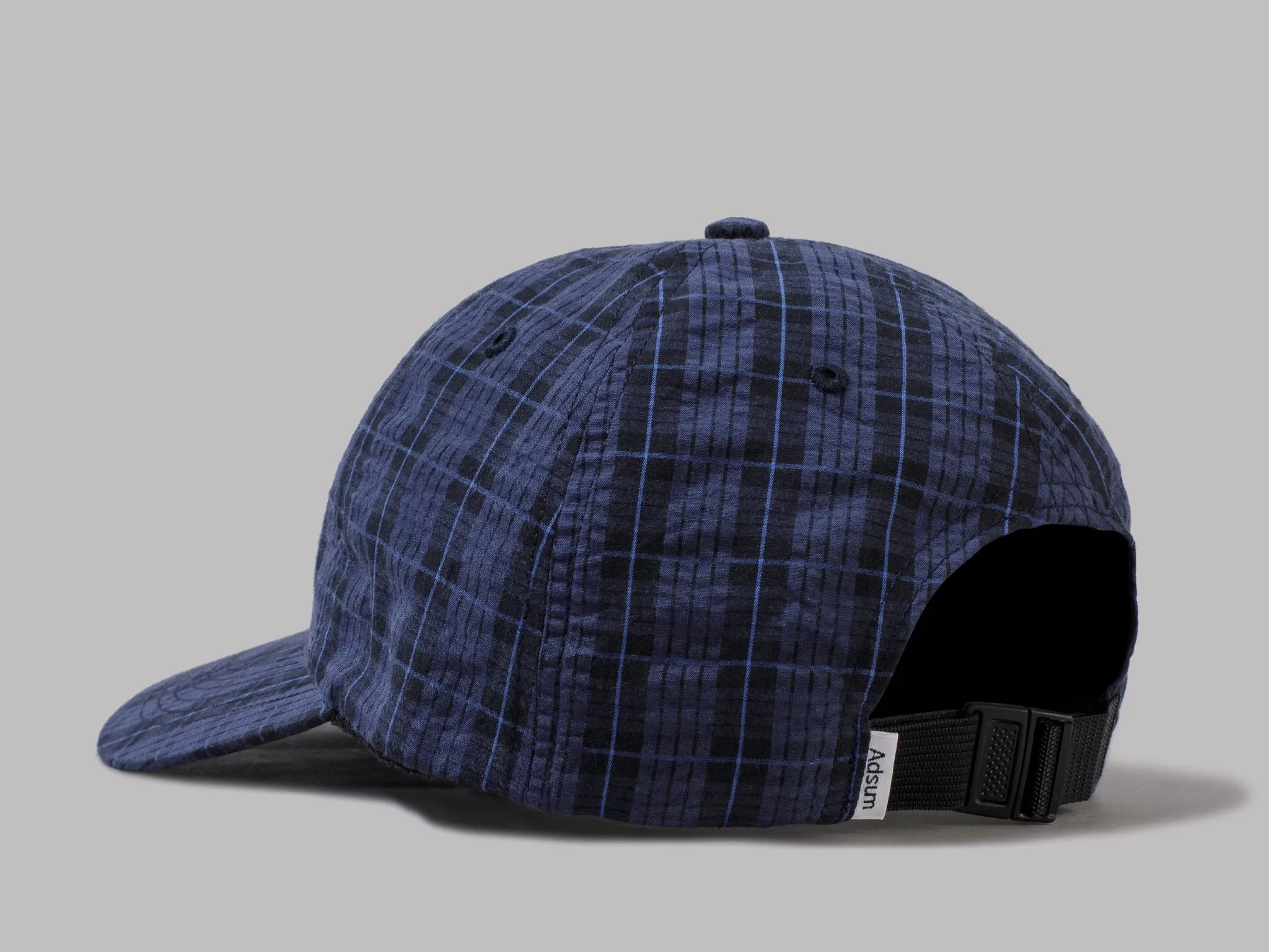Adsum Plaid Breaker Hat (Dark Navy)