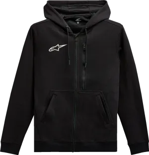 ALPINESTARS Asymmetrical Zip-up Hoodie - Black - 2XL 12135103010XXL