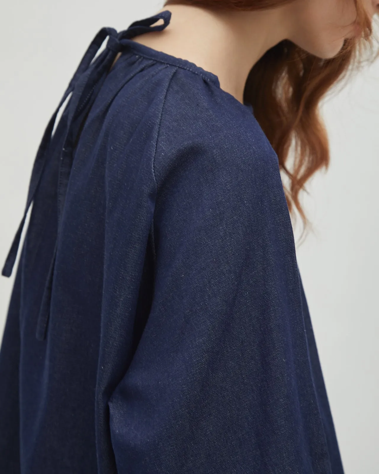 Amara Denim Blouse