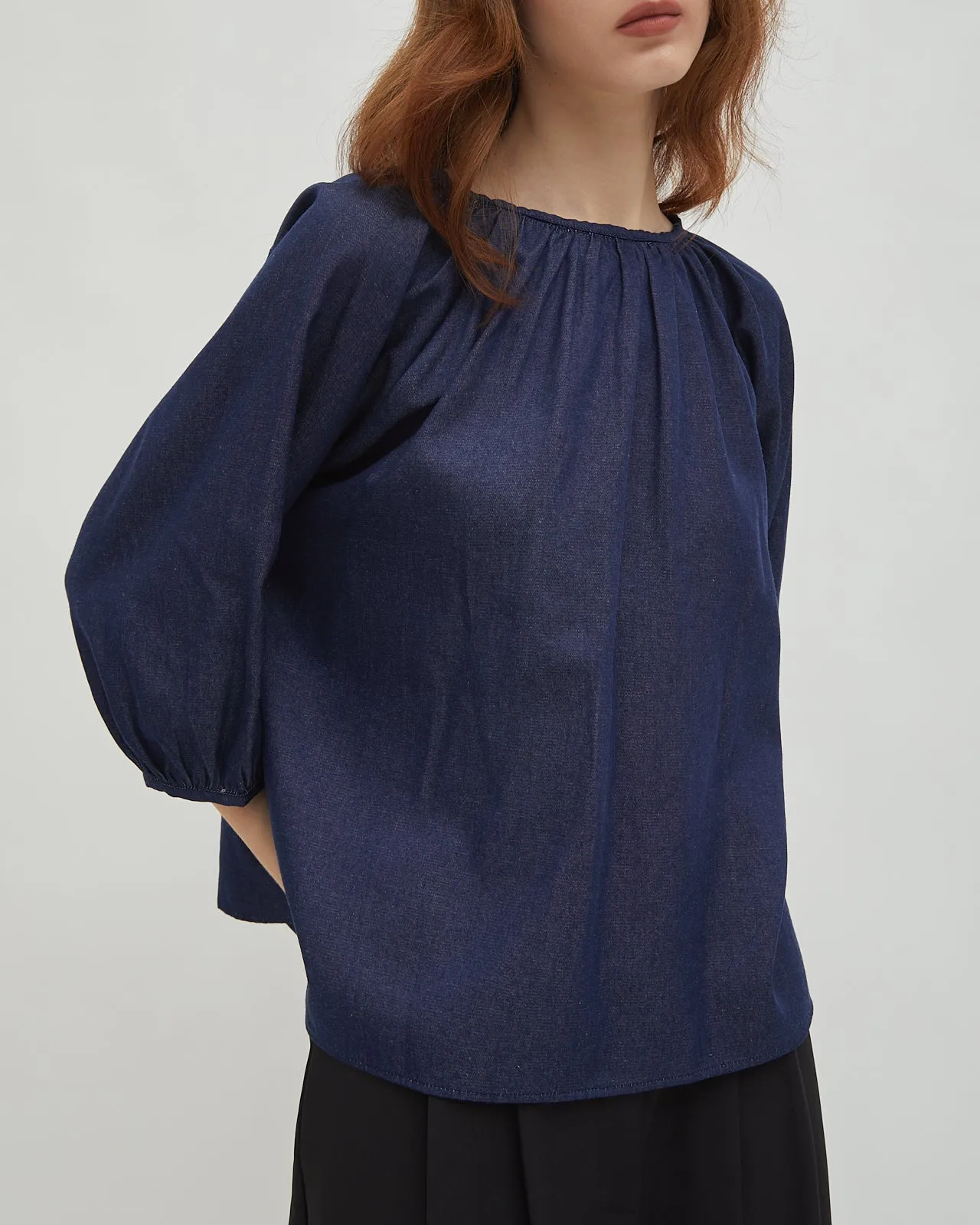 Amara Denim Blouse