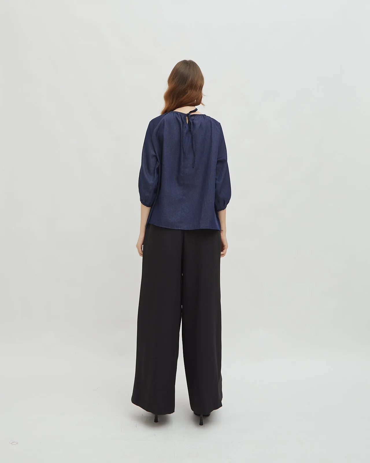 Amara Denim Blouse