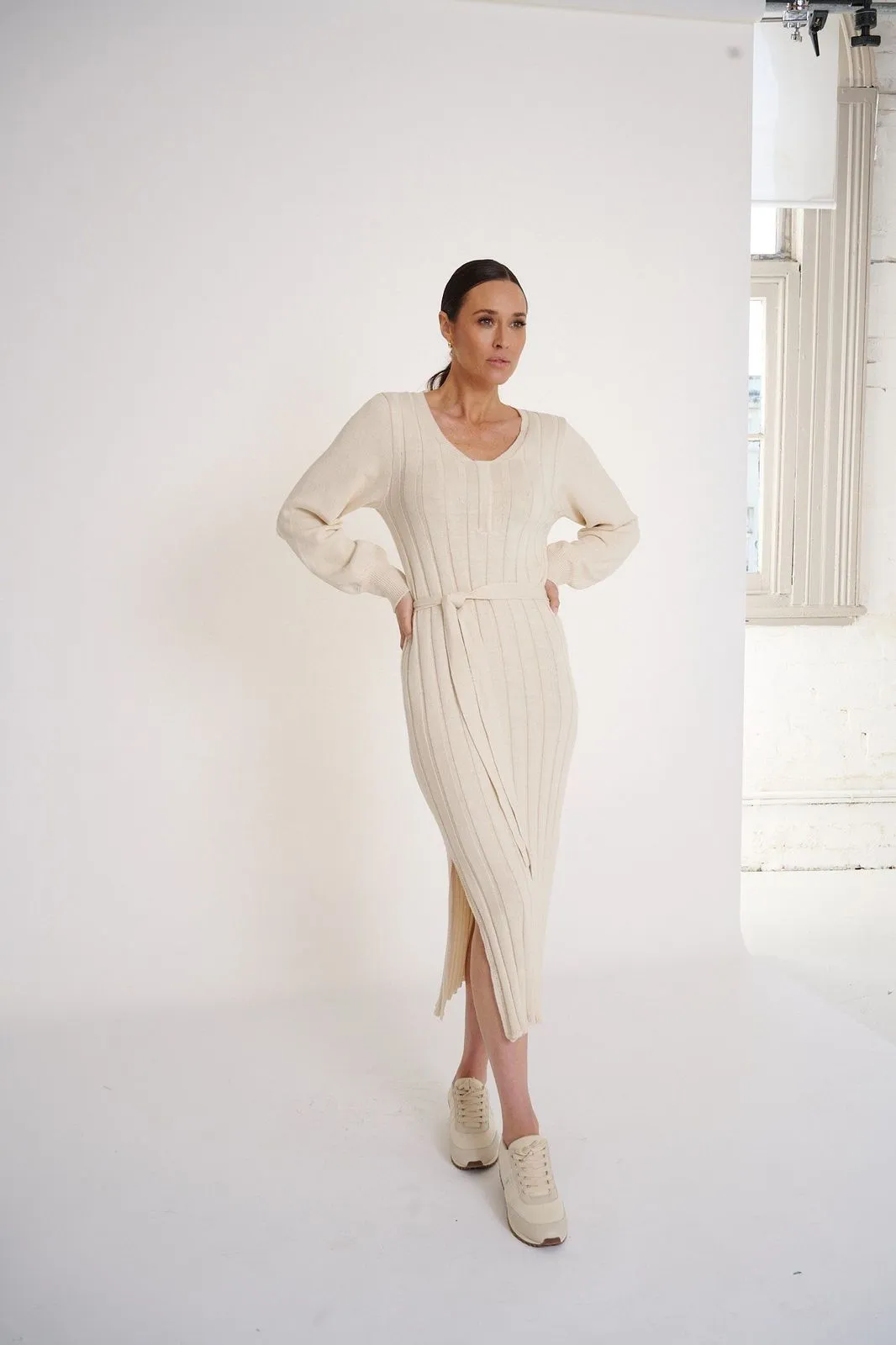 Arabella Dress - Bone