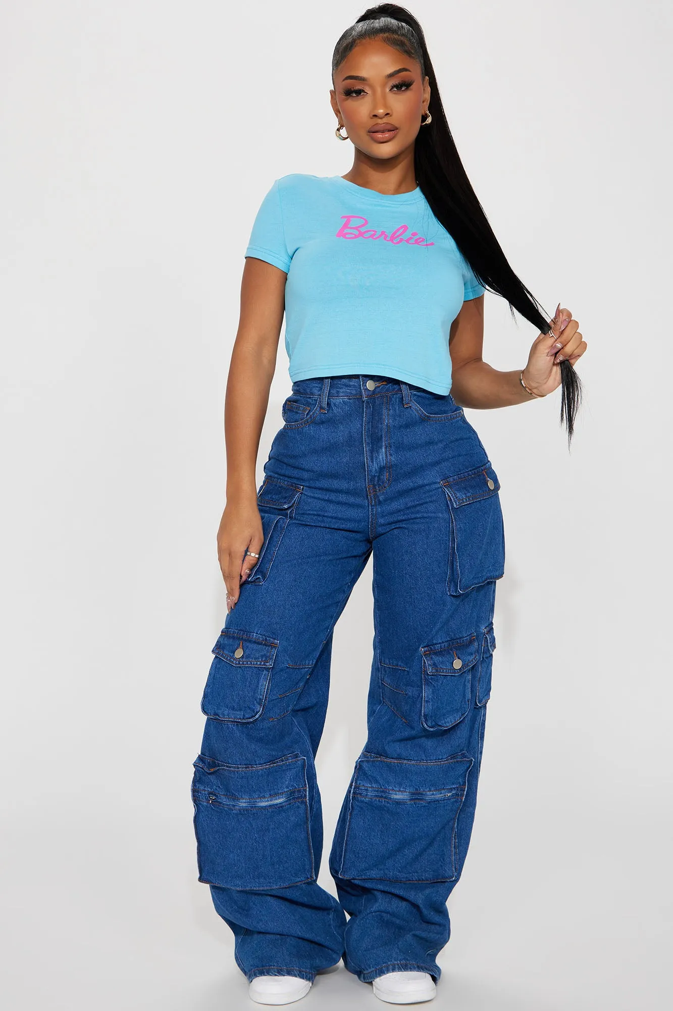 Barbie Fitted Tee - Blue