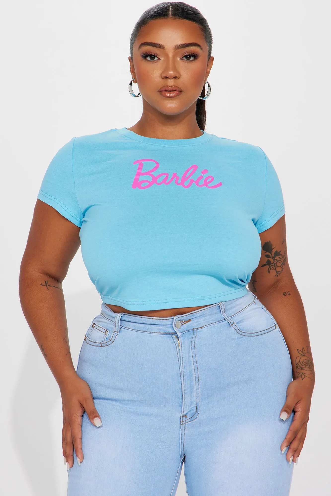Barbie Fitted Tee - Blue
