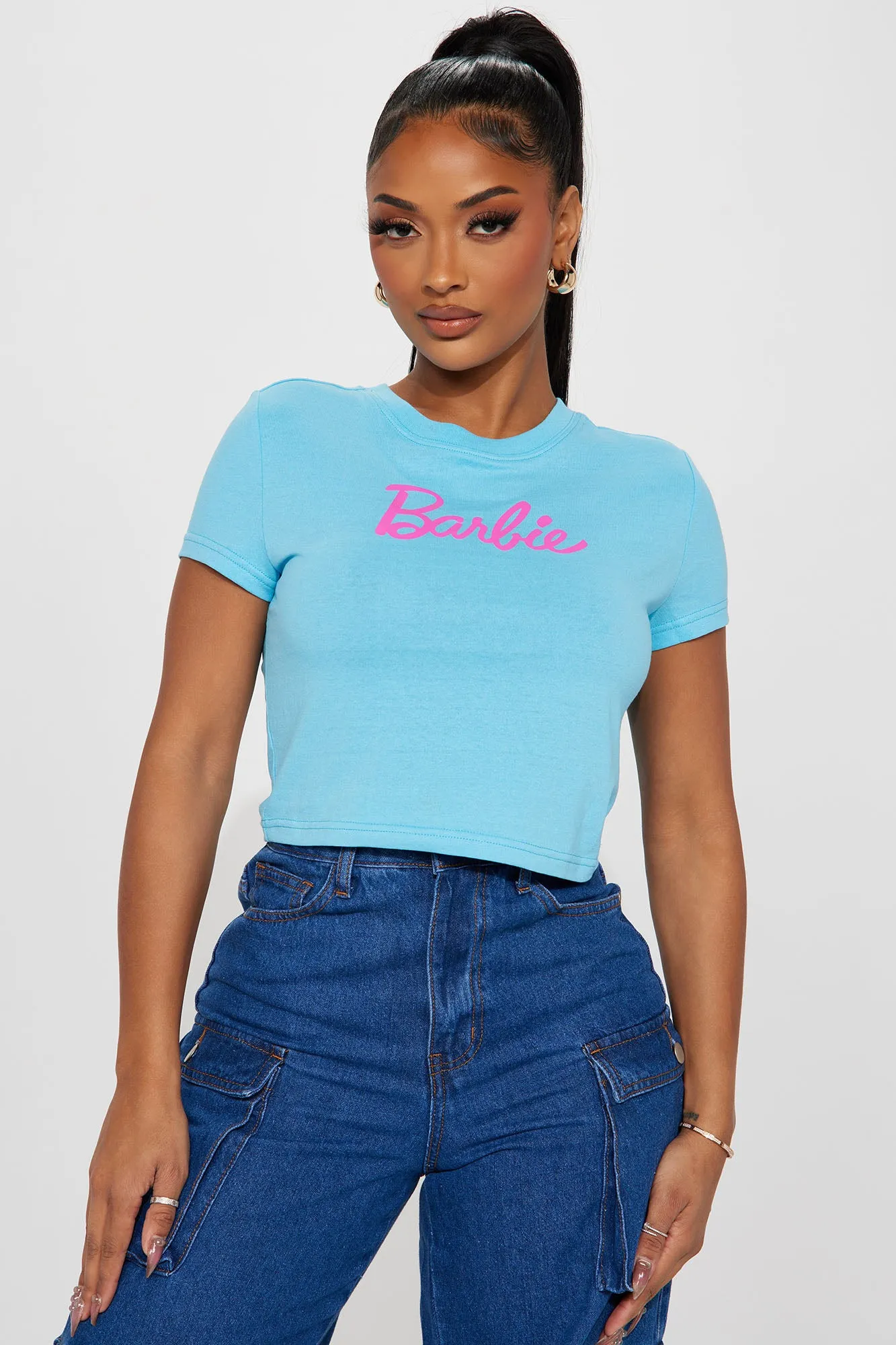 Barbie Fitted Tee - Blue