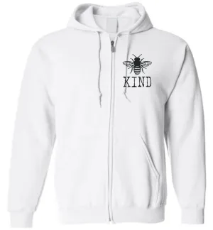 Bee Kind - Zip Hoodie