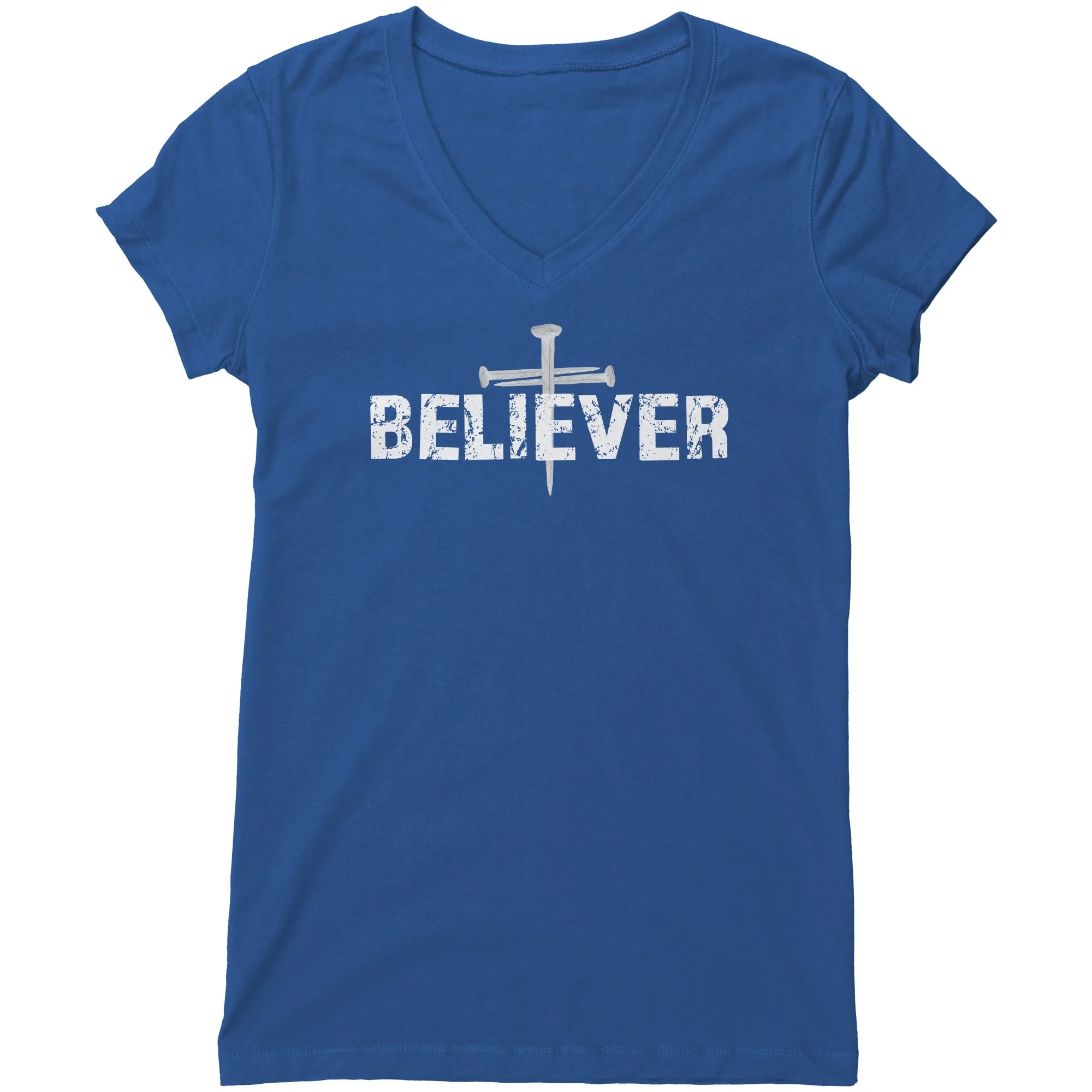 Believer Women's V-Neck Tee