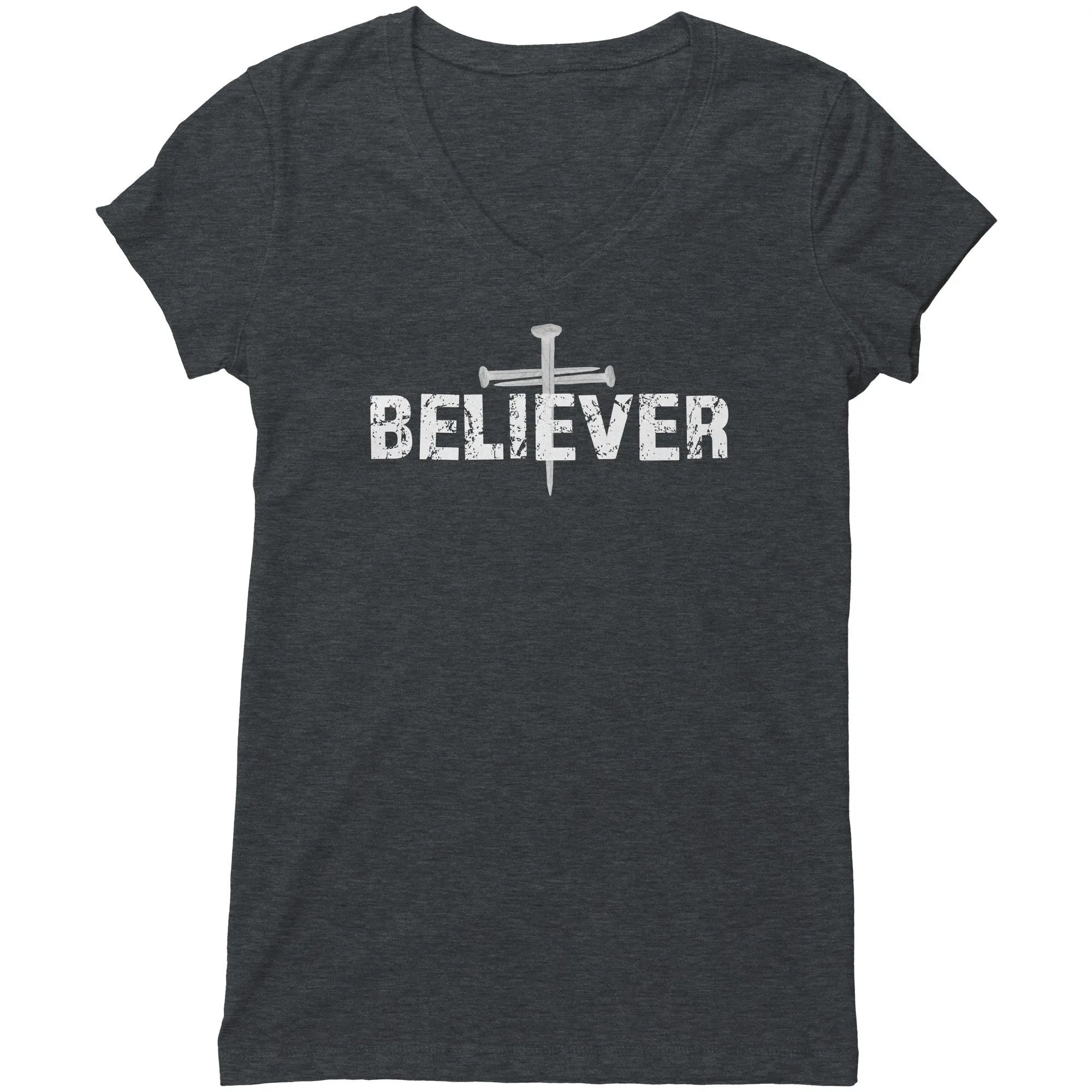Believer Women's V-Neck Tee