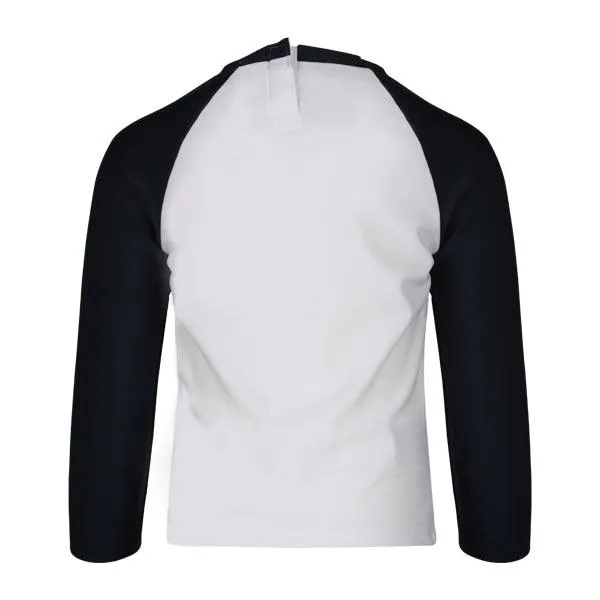 BOYS MULTICOLOUR T-SHIRT WITH BLACK ARMS