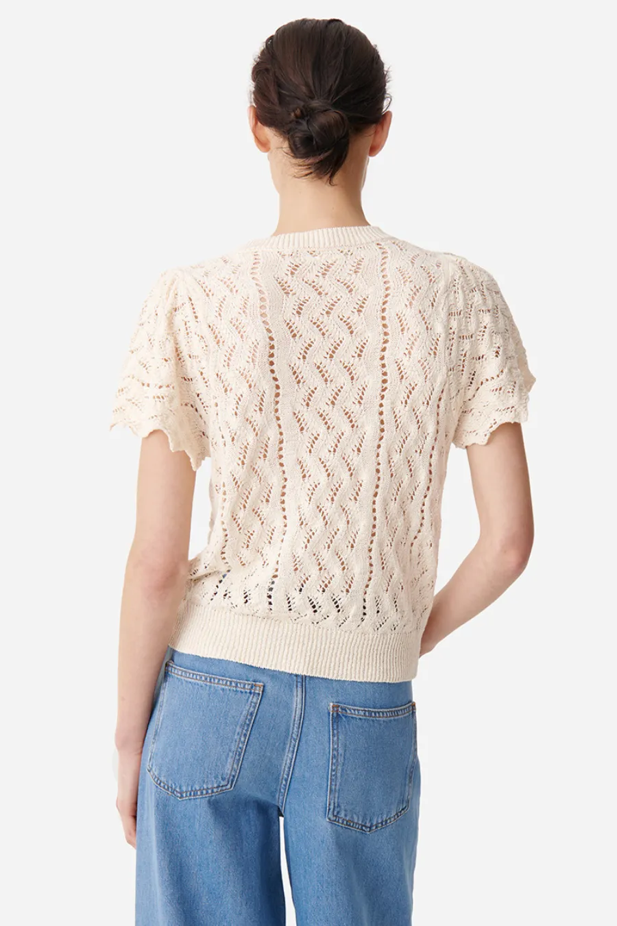 Charlotte Gilet Ecru