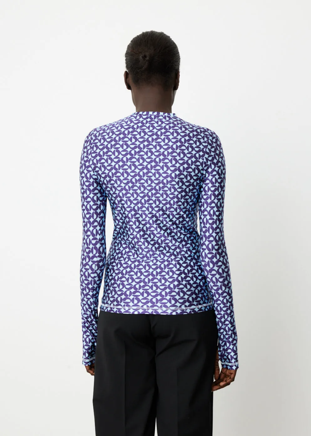 Crewneck Fitted Top