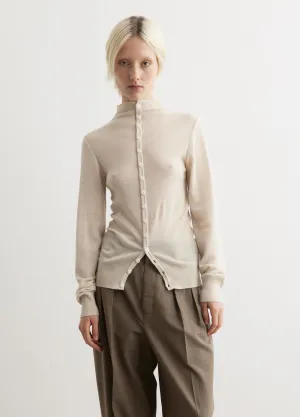 Fitted Seamless Cardigan