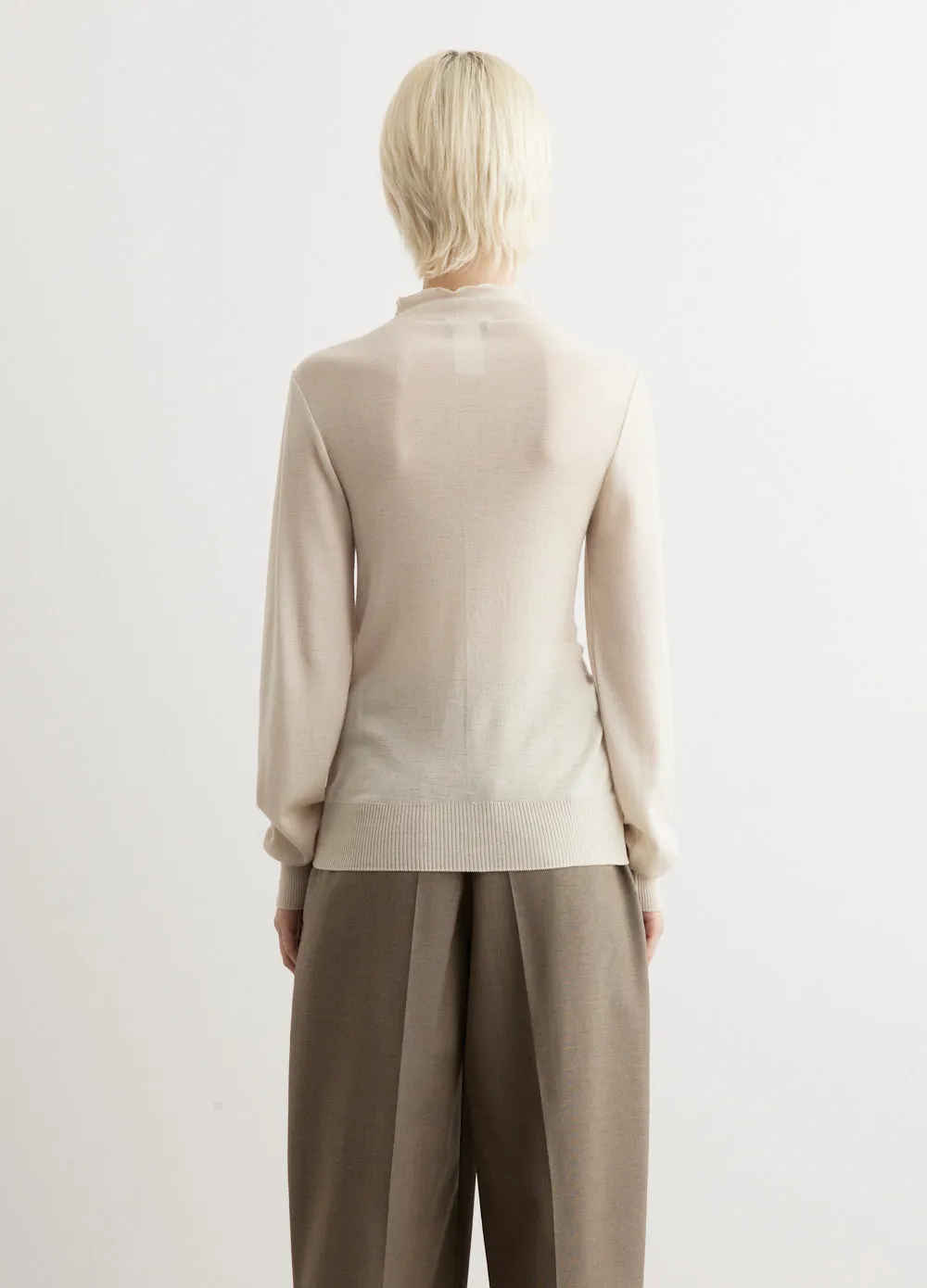 Fitted Seamless Cardigan