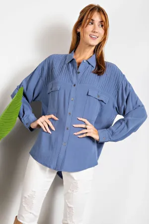 Flowy Button Down Shirt