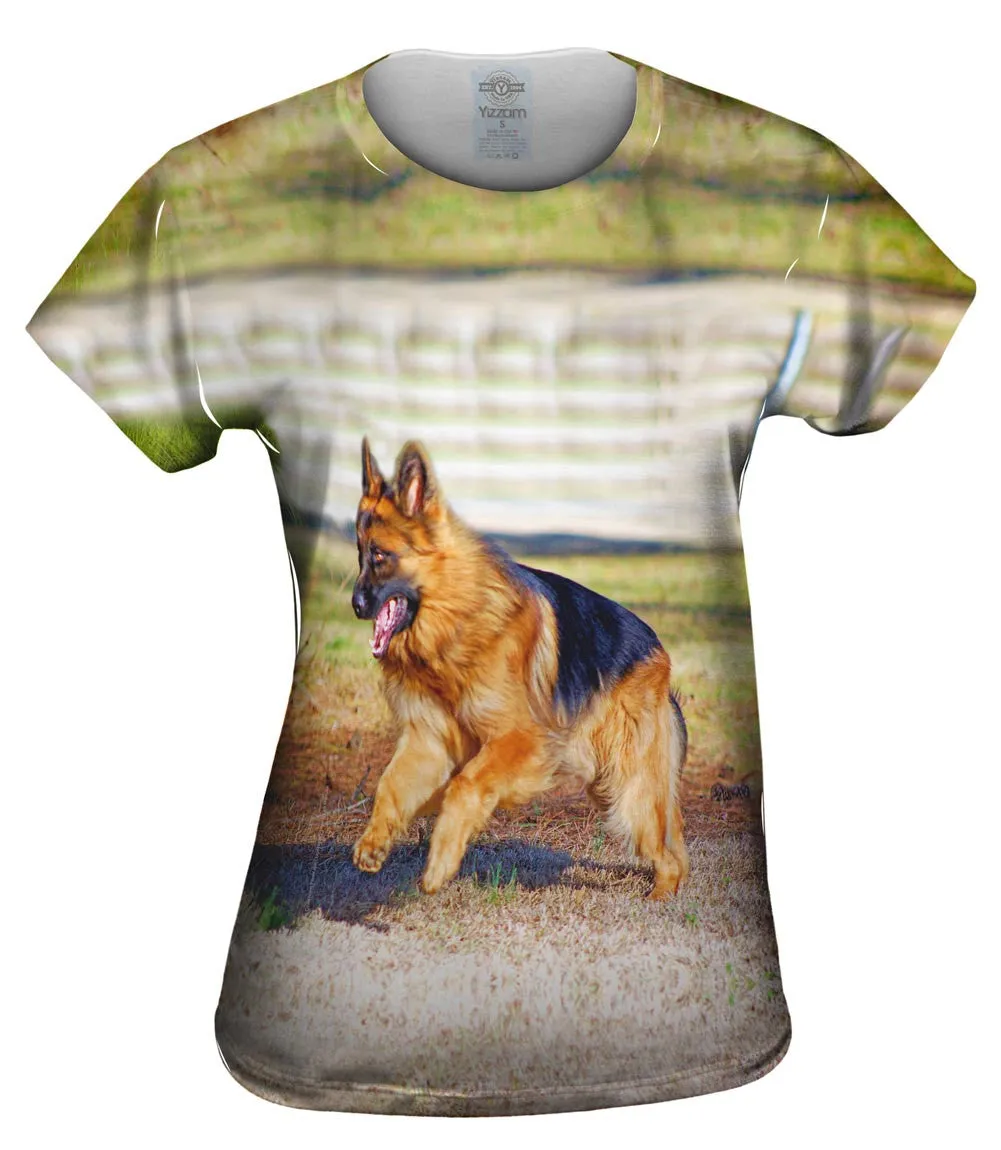 German Sheperd Jump