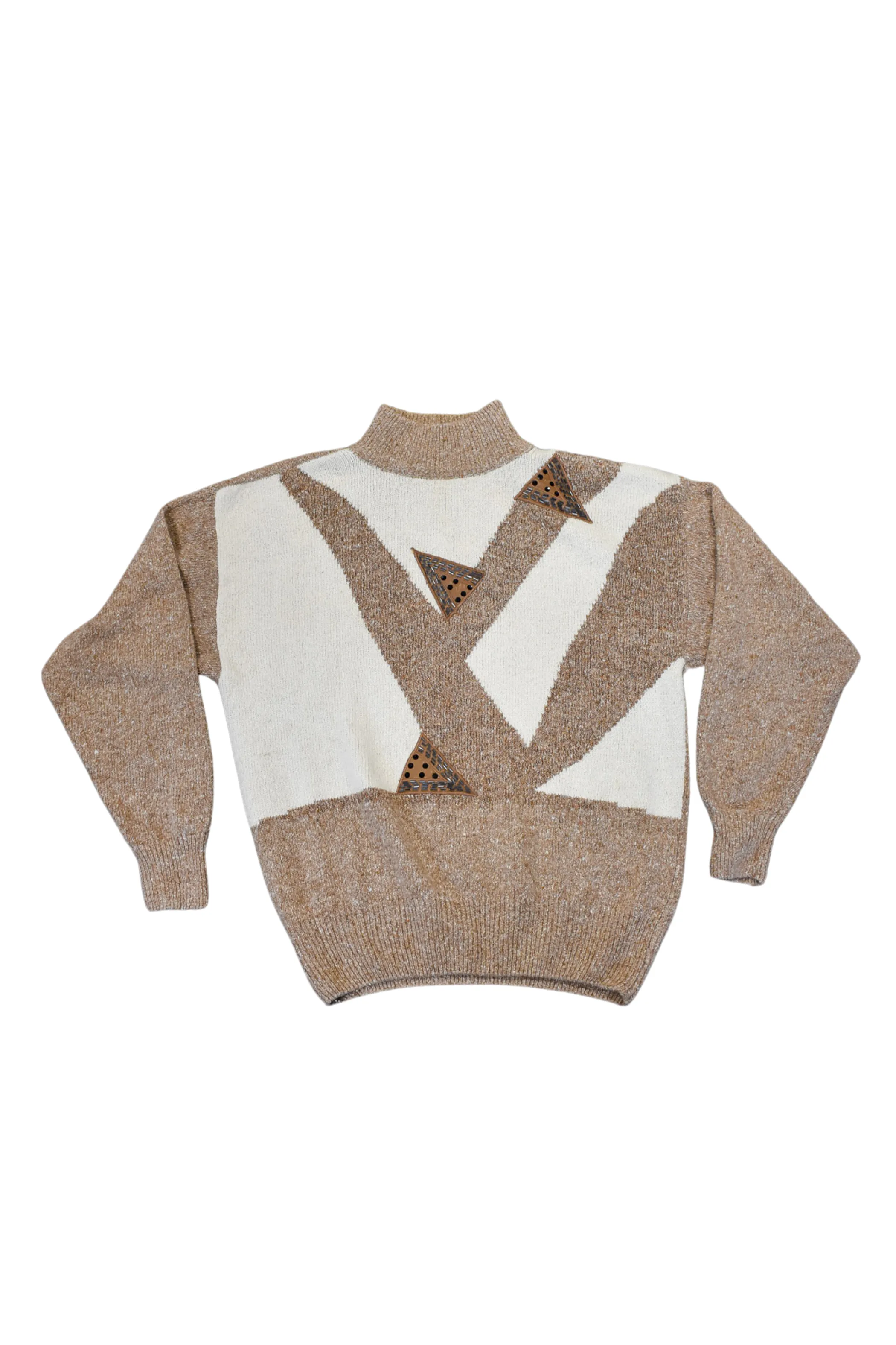 Giorgi triangular vibes knit jumper, 12