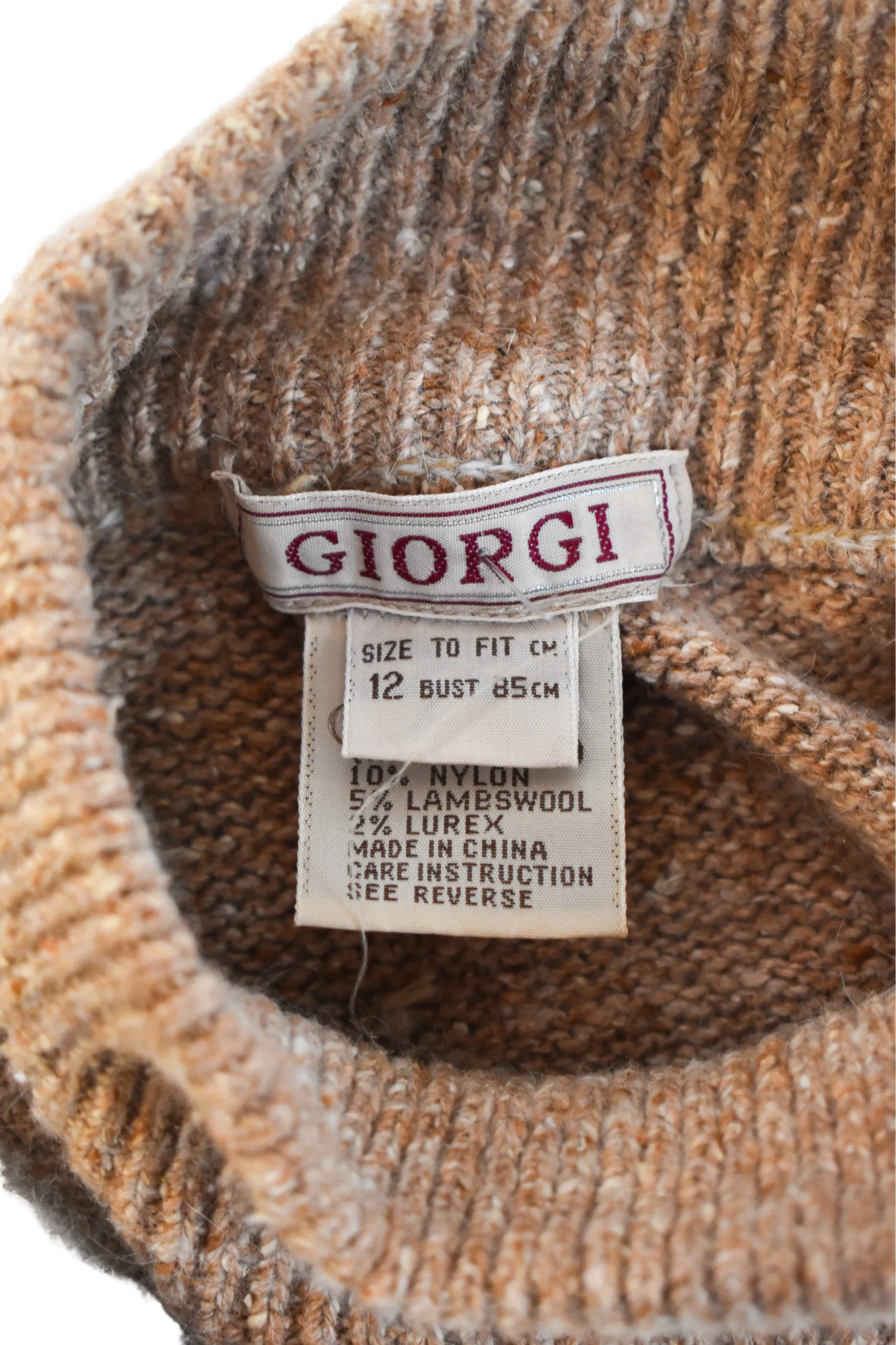 Giorgi triangular vibes knit jumper, 12