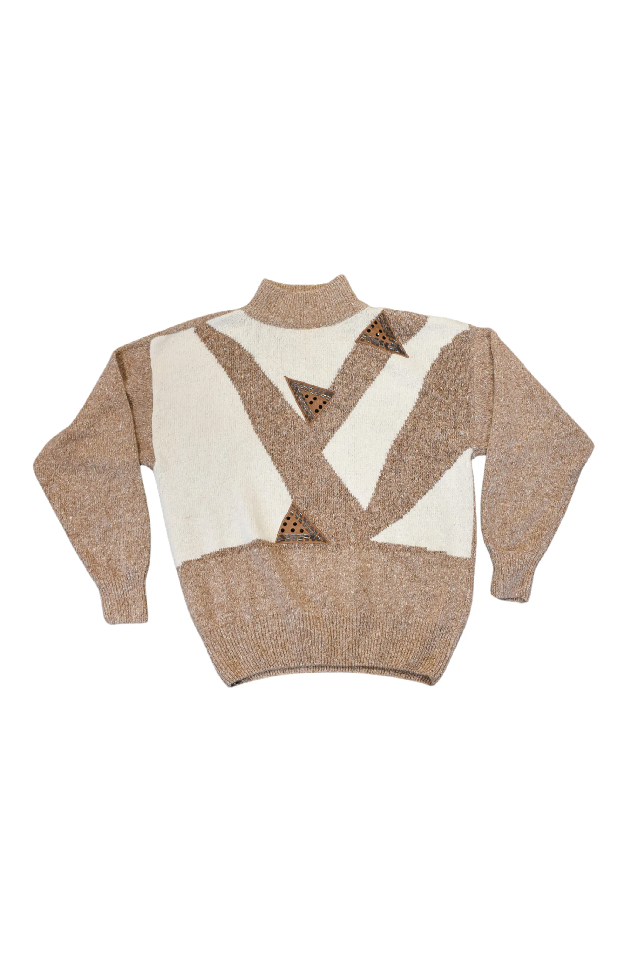 Giorgi triangular vibes knit jumper, 12