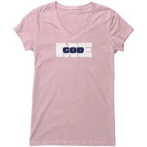 God Within Me Women's V-Neck Tee