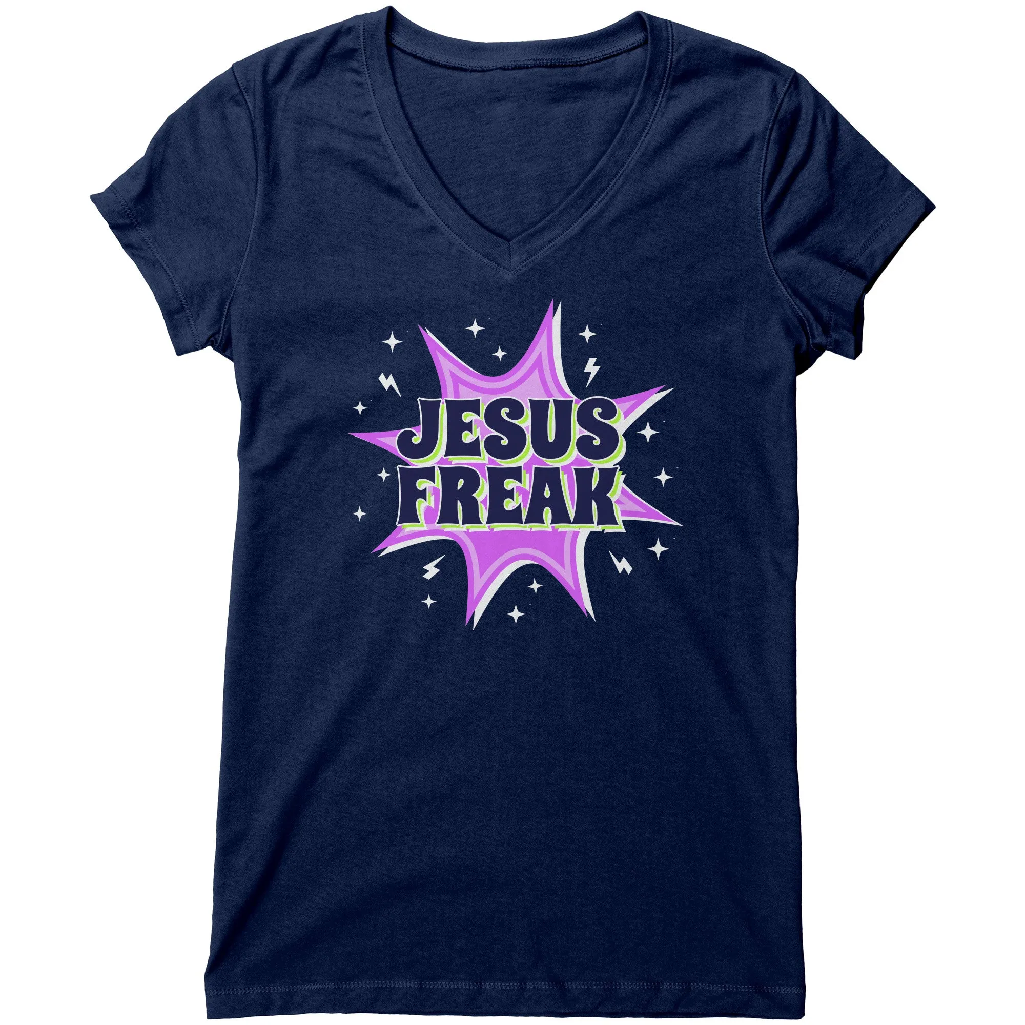 Jesus Freak Women's V-Neck Tee