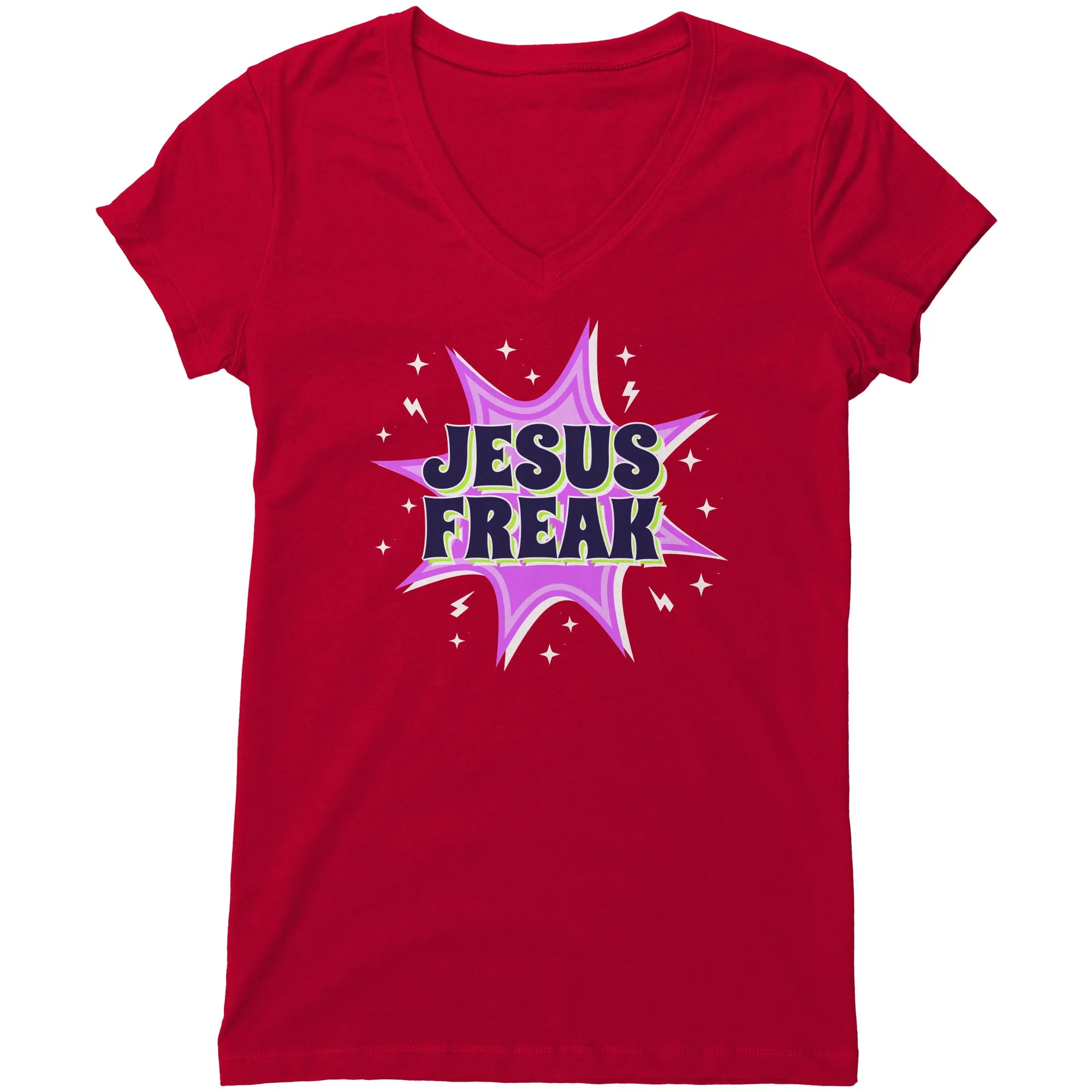 Jesus Freak Women's V-Neck Tee