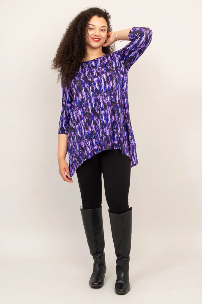 Kindness Tunic, Plum Rain, Bamboo - Final Sale