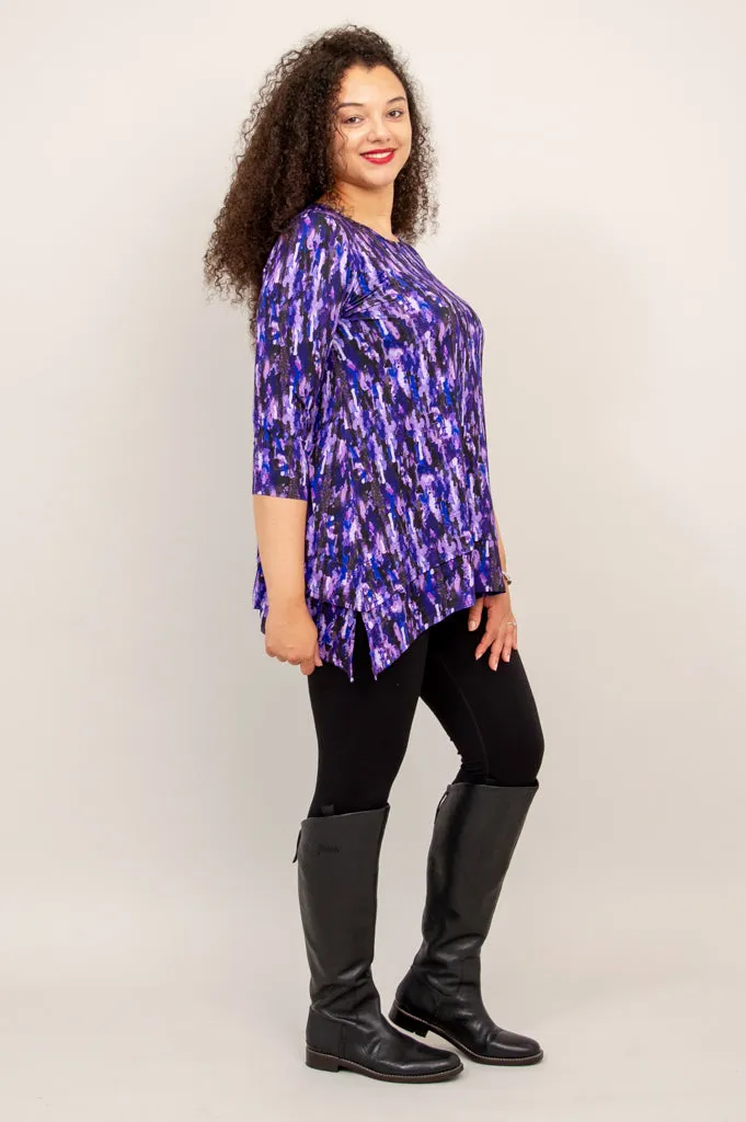 Kindness Tunic, Plum Rain, Bamboo - Final Sale