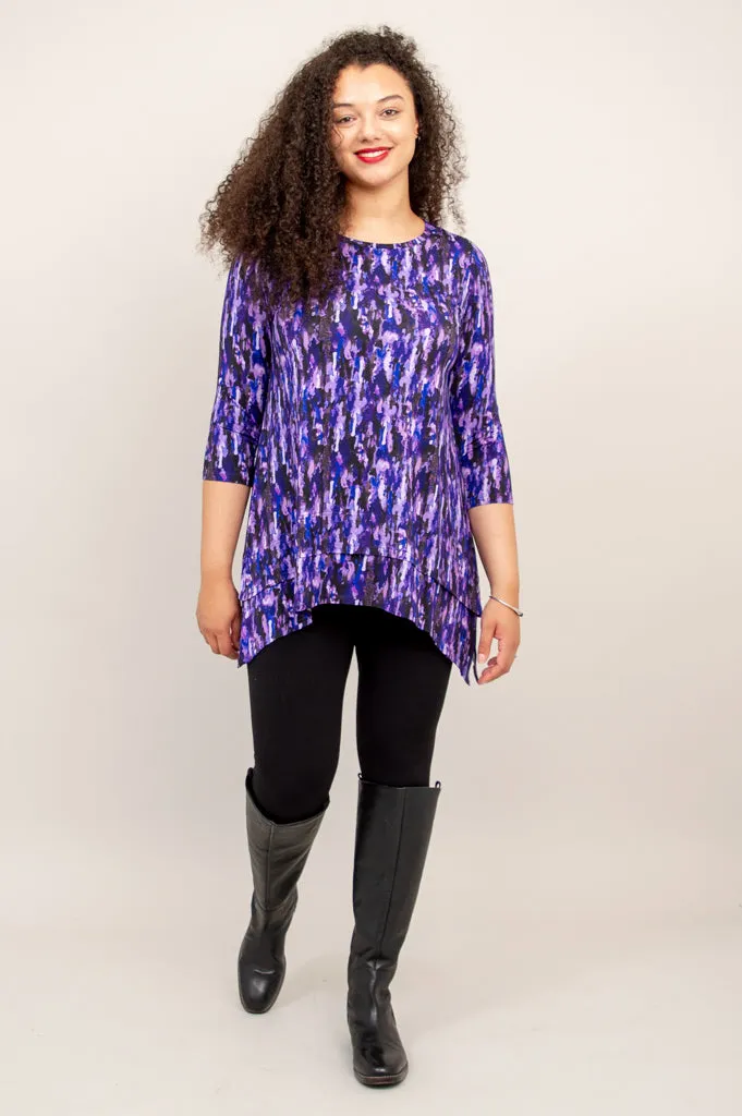 Kindness Tunic, Plum Rain, Bamboo - Final Sale