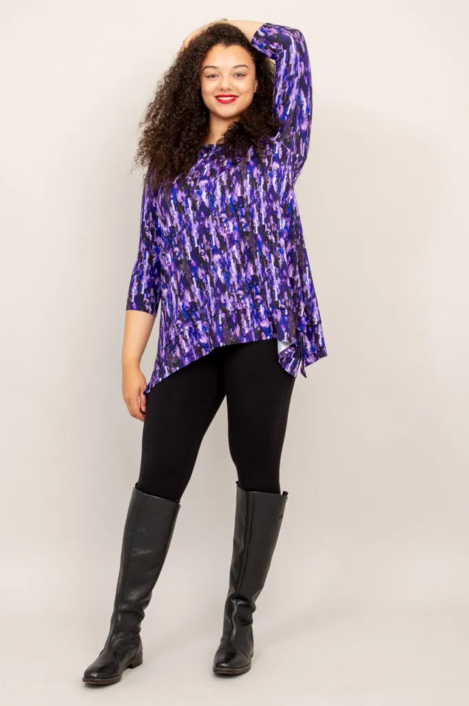 Kindness Tunic, Plum Rain, Bamboo - Final Sale