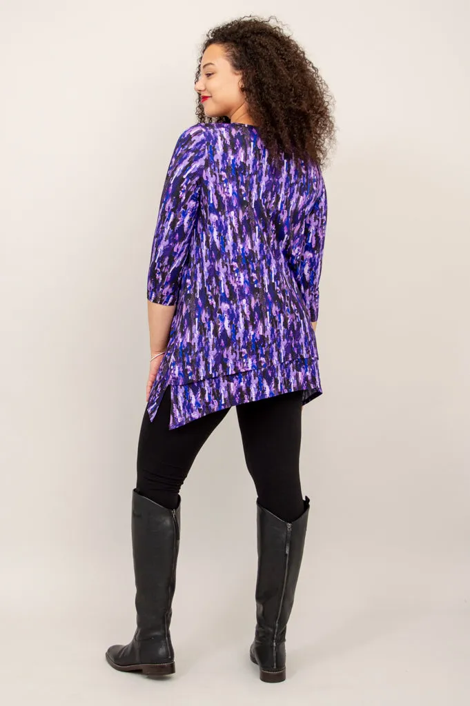 Kindness Tunic, Plum Rain, Bamboo - Final Sale