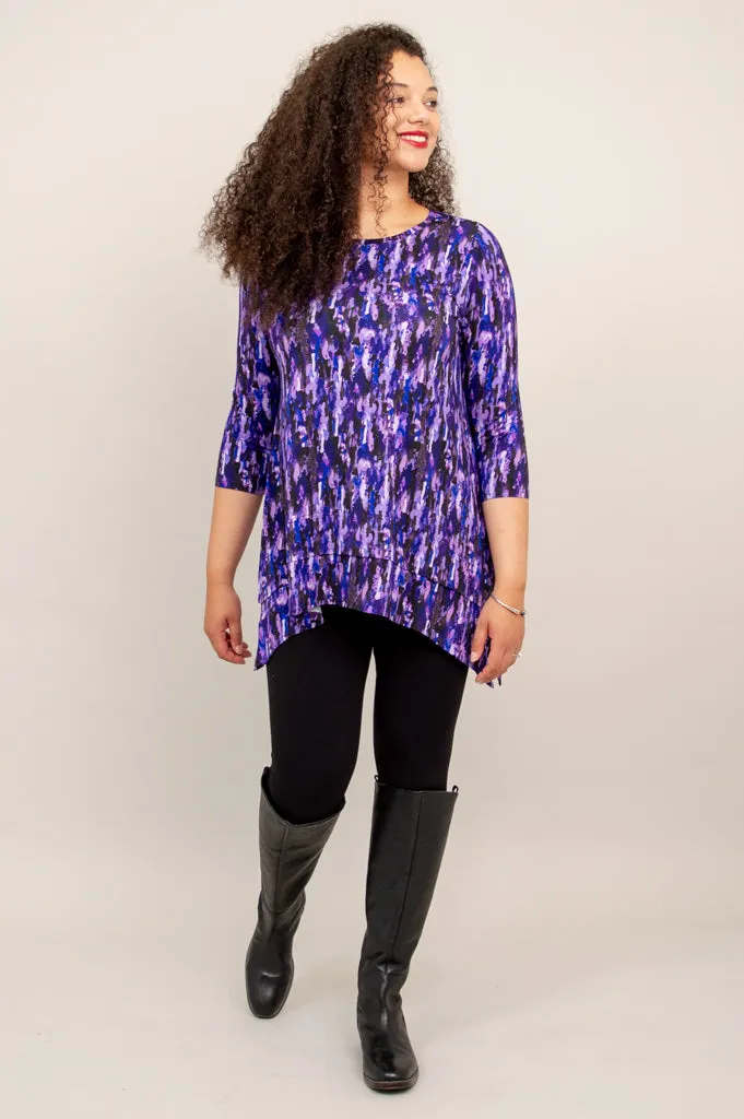 Kindness Tunic, Plum Rain, Bamboo - Final Sale