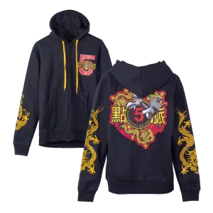 Kung Fu Tattoo Zip Hoodie