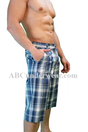 Men's Bermuda Shorts - Assorted Plaids Color BIG Mens