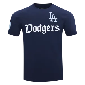 MLB LOS ANGELES DODGERS COUNTRY CLUB MEN'S SINGLE JERSEY STRIPED TOP (MIDNIGHT NAVY)