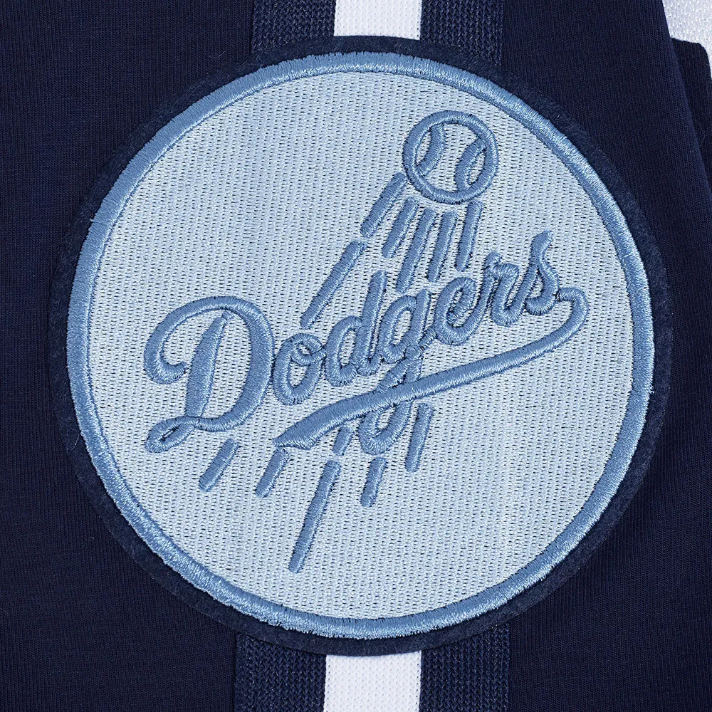 MLB LOS ANGELES DODGERS COUNTRY CLUB MEN'S SINGLE JERSEY STRIPED TOP (MIDNIGHT NAVY)
