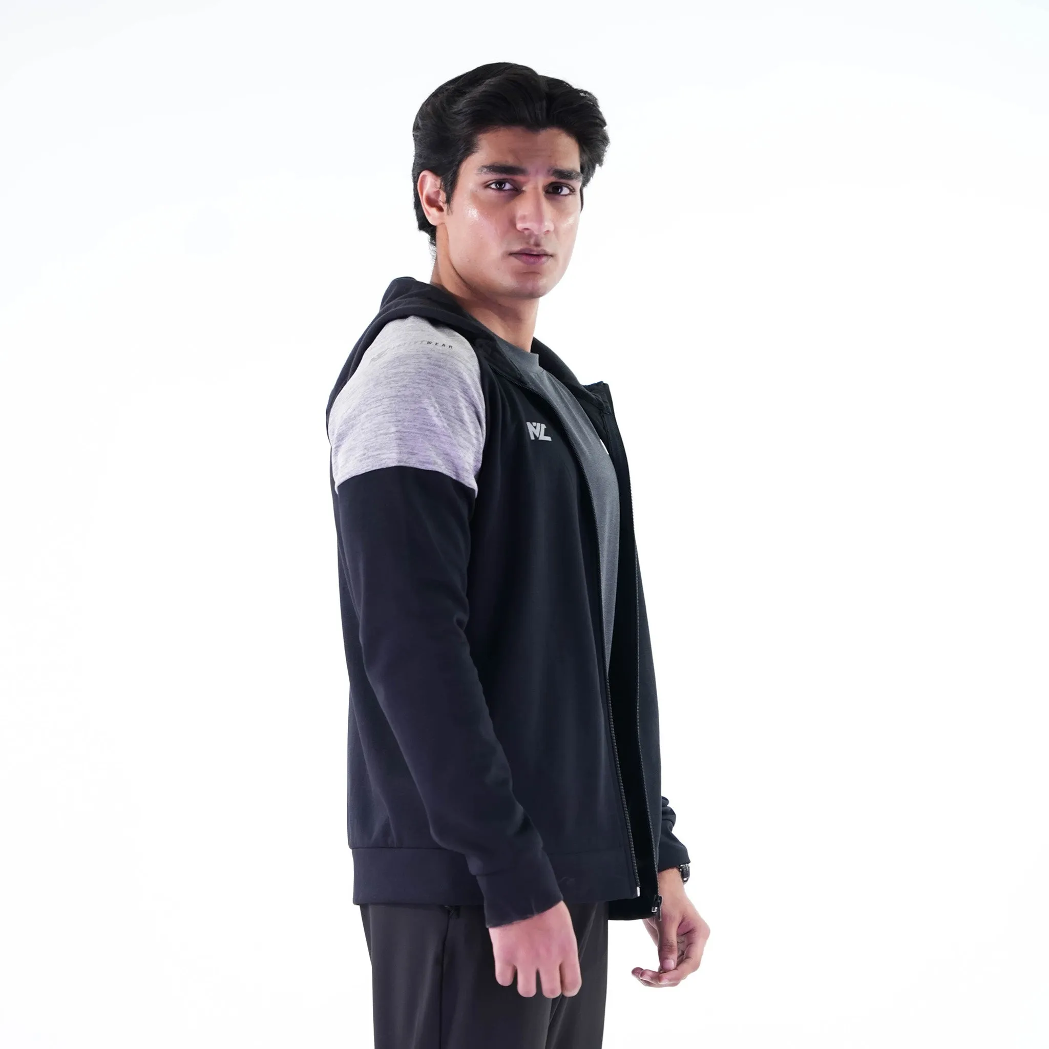MZA Reflective ZIP-UP Hoodie