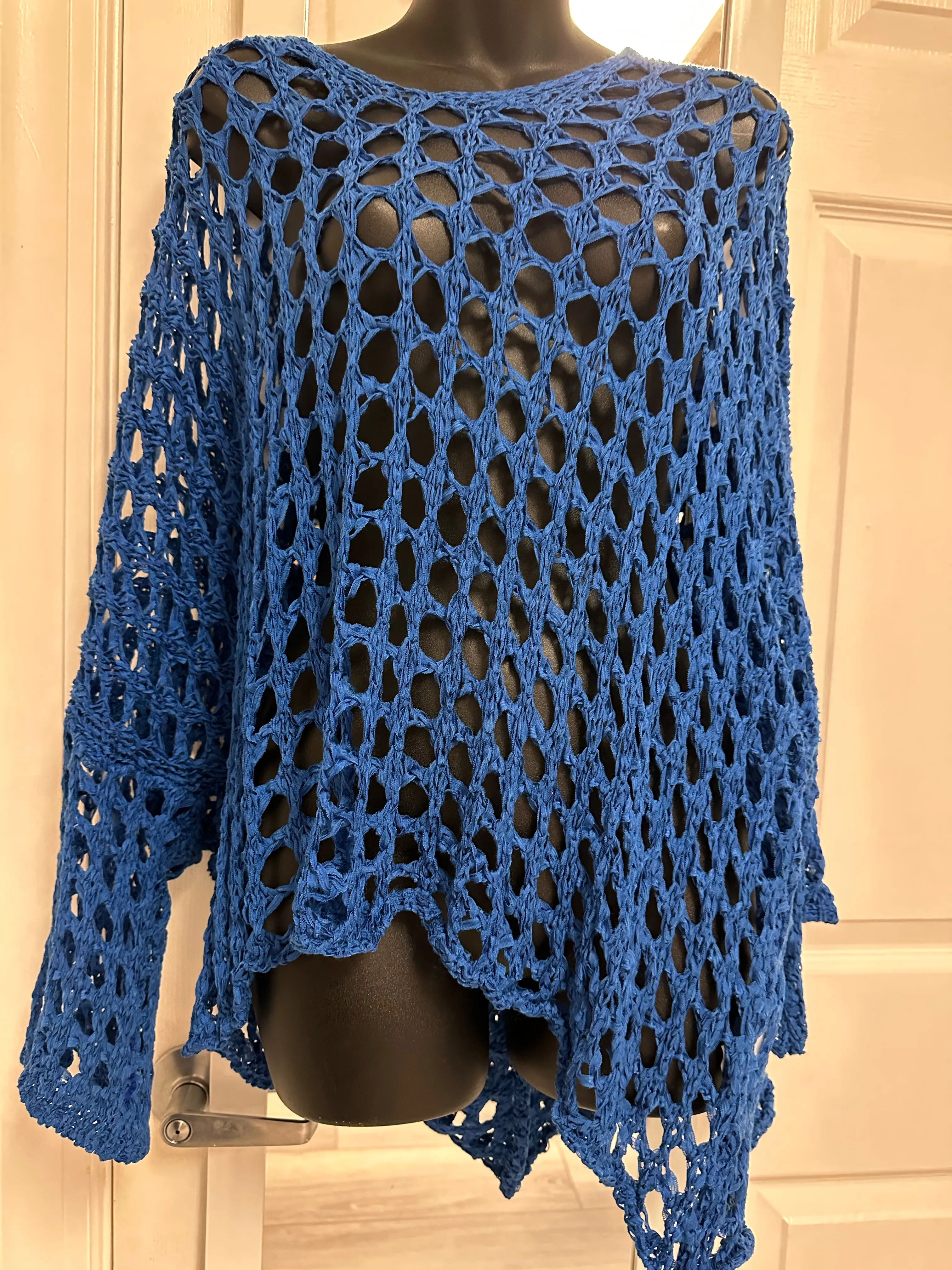 Open Weave Tunic Top