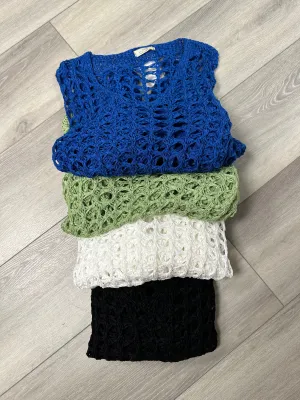 Open Weave Tunic Top