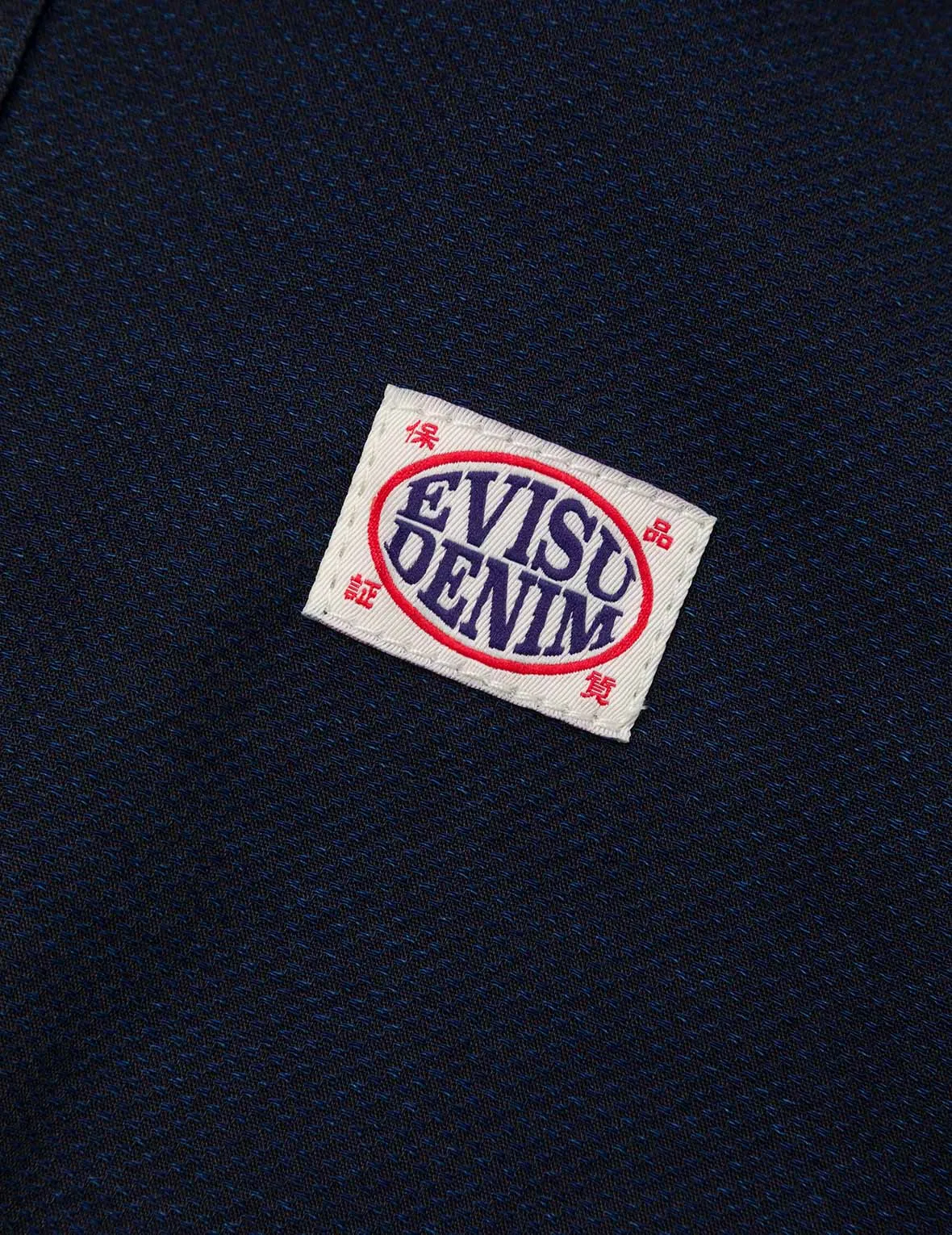 Seagull Print Regular Fit Denim Shirt