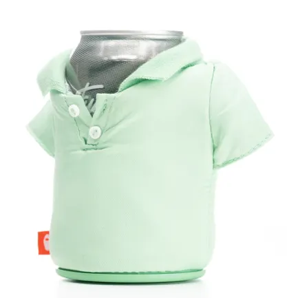 The Polo Shirt Coozy Seafoam