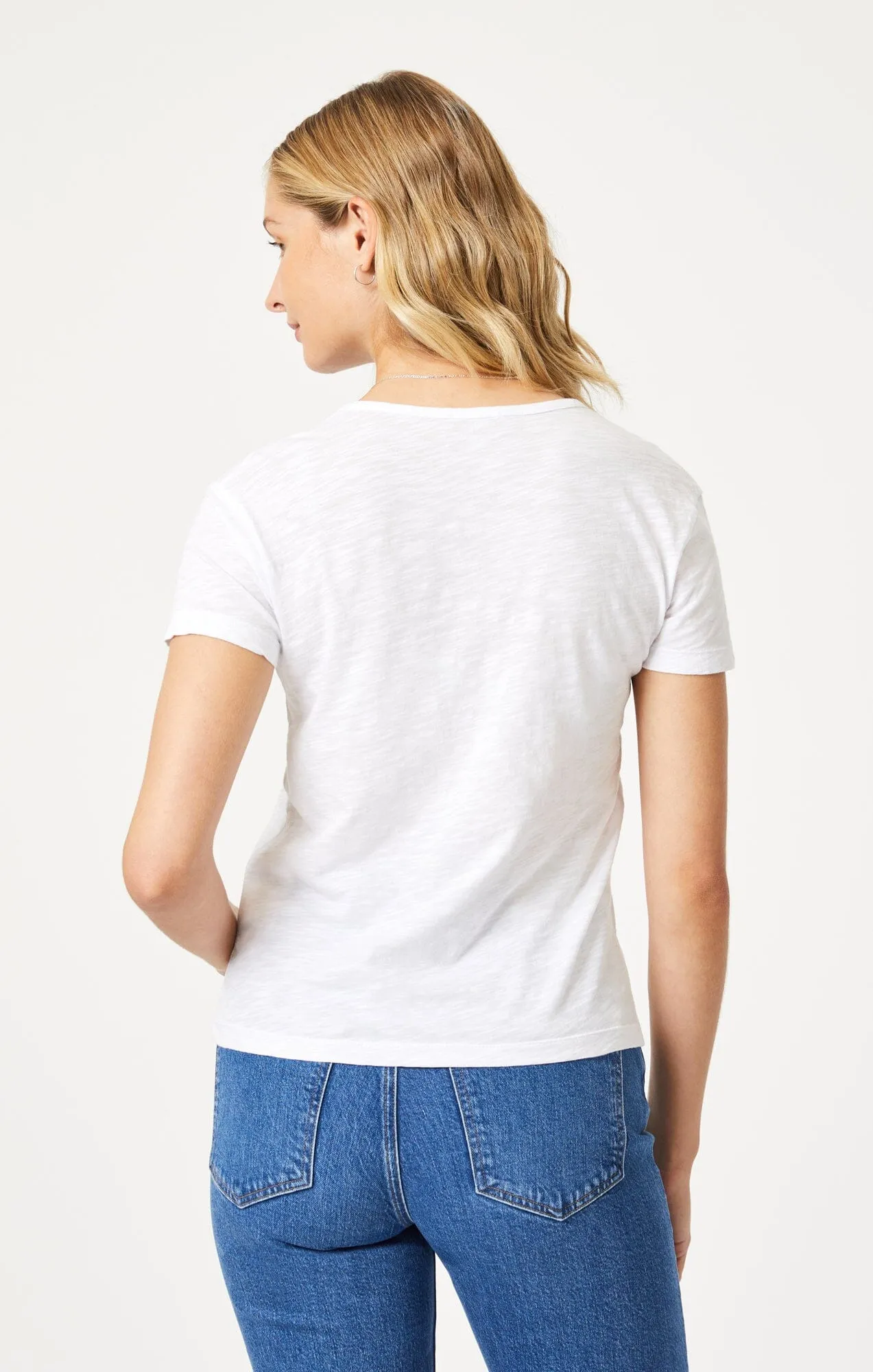 V-Neck Jersey Tee