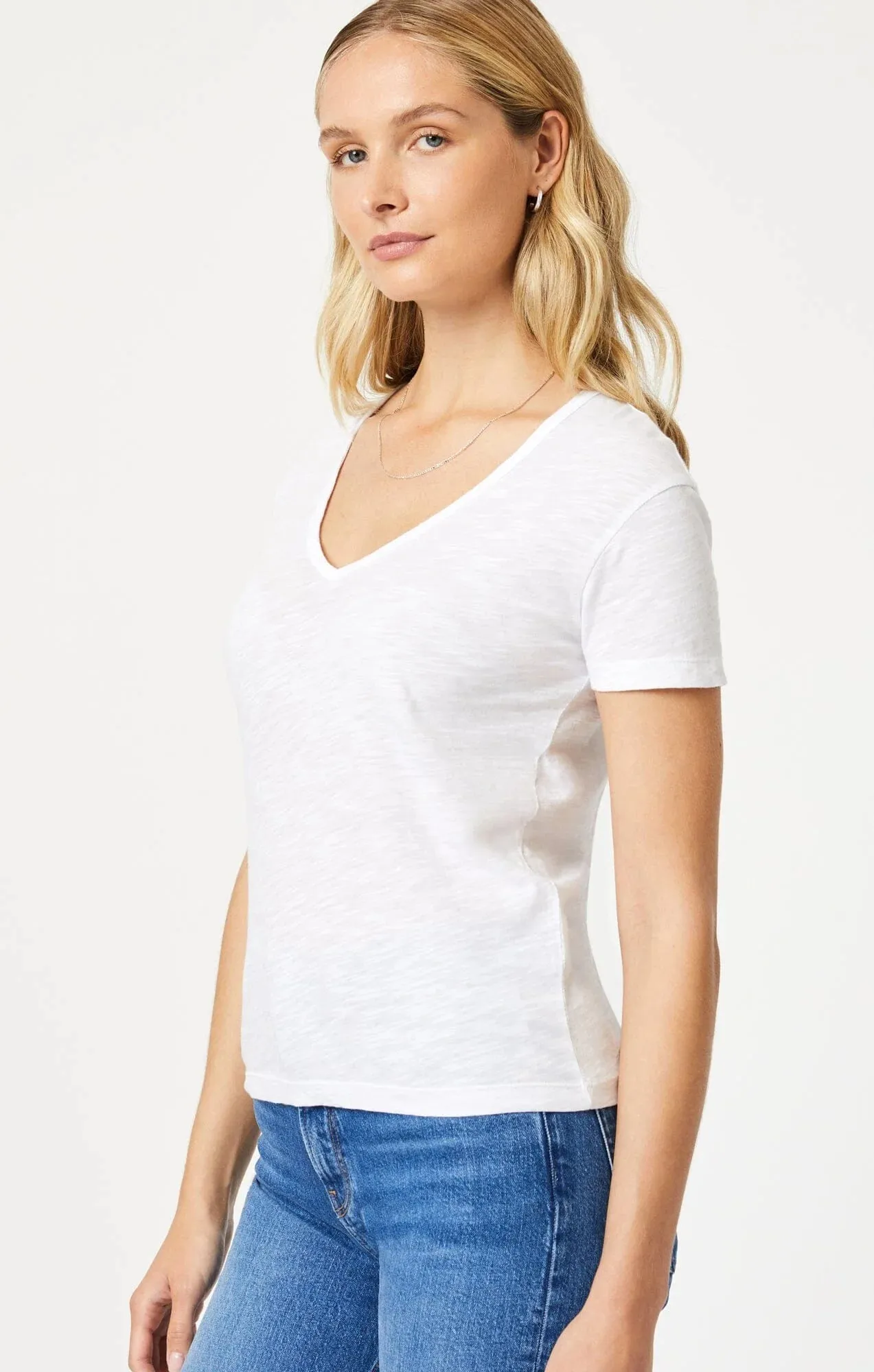 V-Neck Jersey Tee
