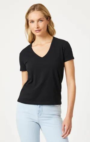 V-Neck Jersey Tee