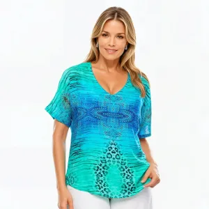 V-Neck T-Shirt (Spray)