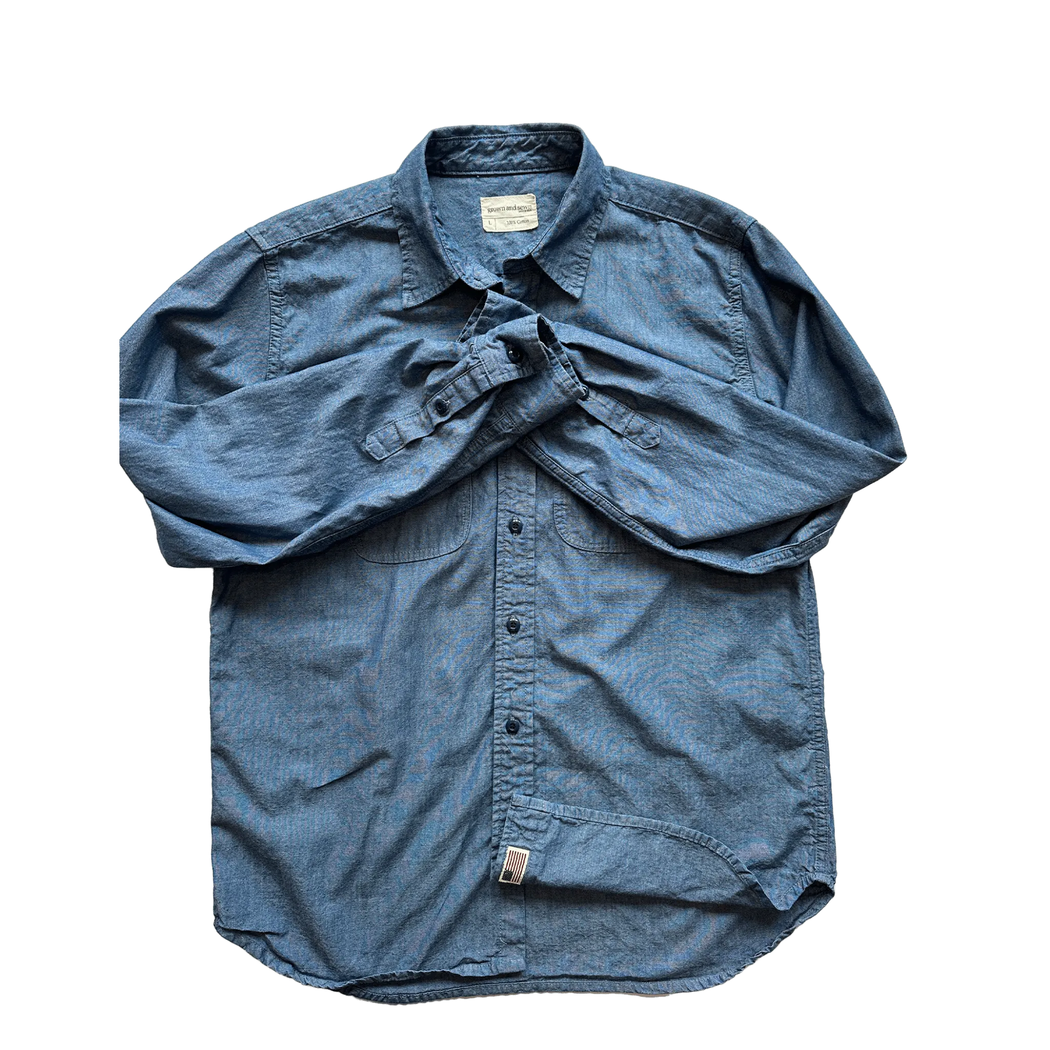 Walsh Work Shirt - 6 oz Kaihara Chambray
