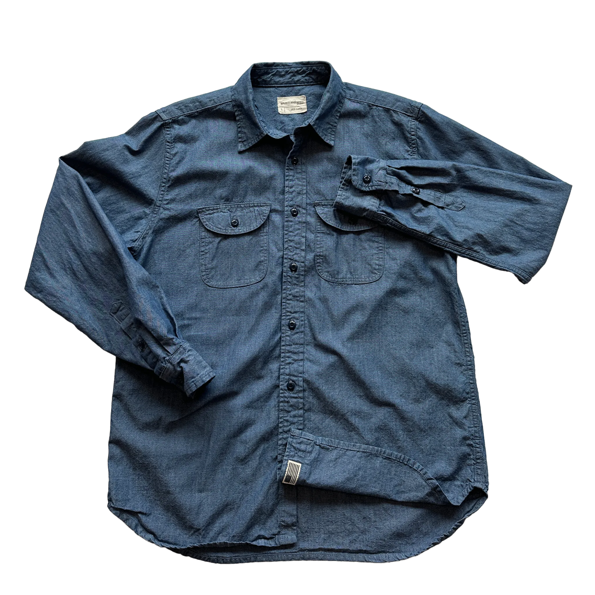 Walsh Work Shirt - 6 oz Kaihara Chambray